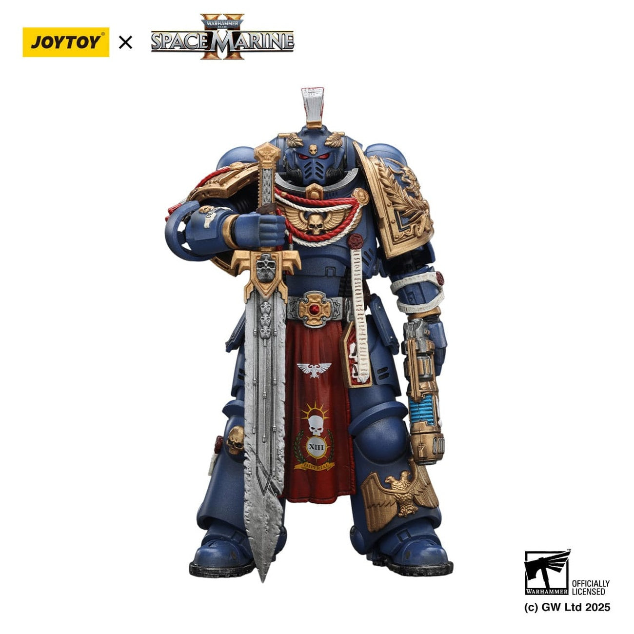 Immagine del prodotto Action figure Warhammer 40.000 Ultramarines Relic Primus Armour 12 cm