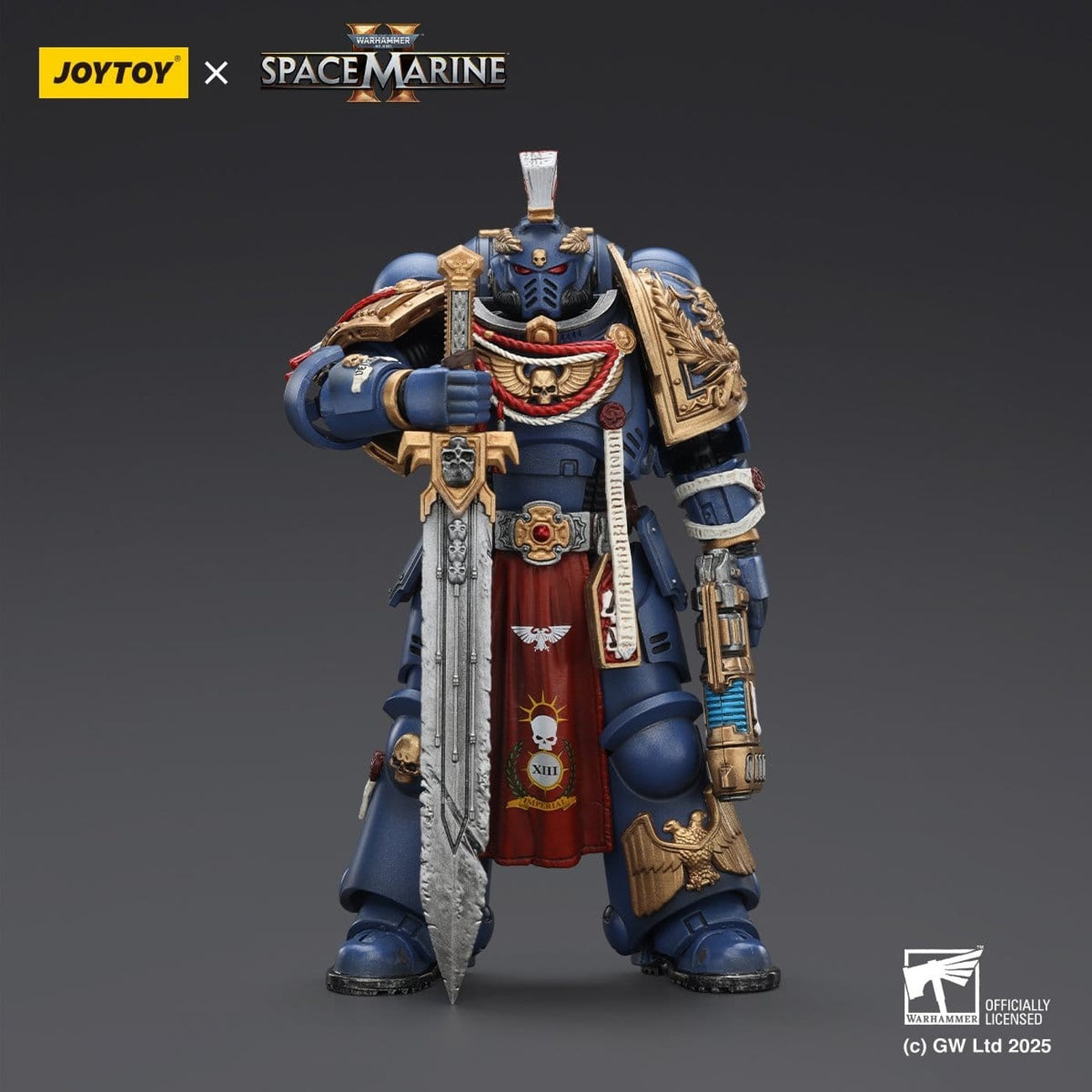 Immagine del prodotto Action figure Warhammer 40.000 Ultramarines Relic Primus Armour 12 cm