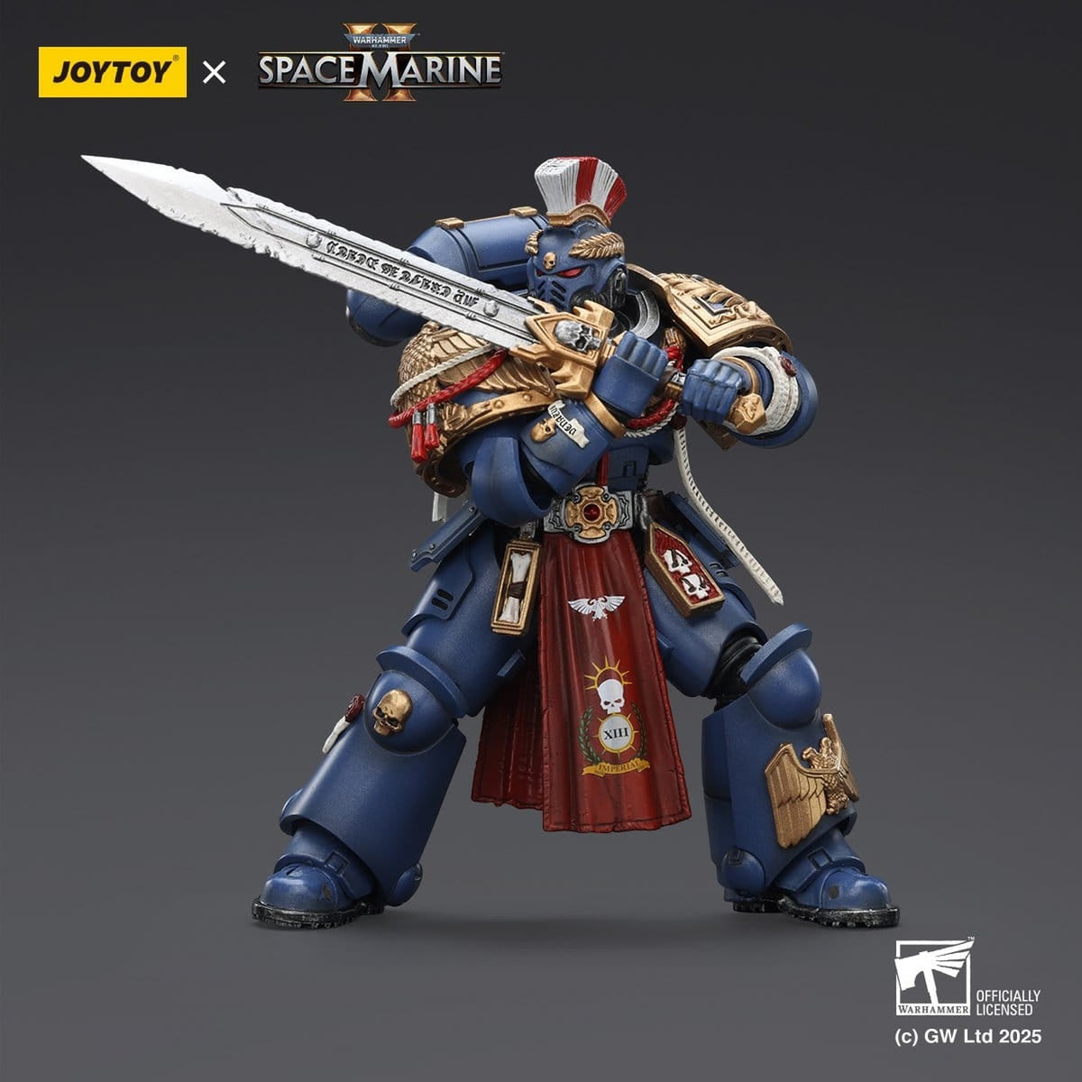 Immagine del prodotto Action figure Warhammer 40.000 Ultramarines Relic Primus Armour 12 cm