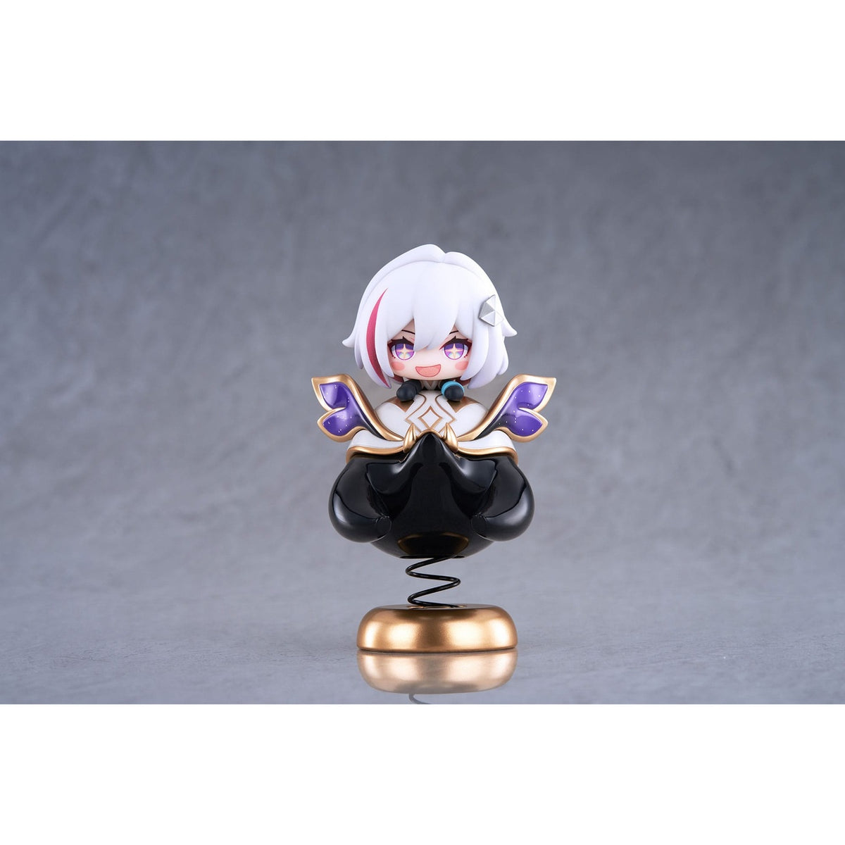 Produktbild Honkai: Star Rail PVC Statue Hu Tao Chibi Topaz & Numby Chibi Chara Yurayura Stand 10 cm