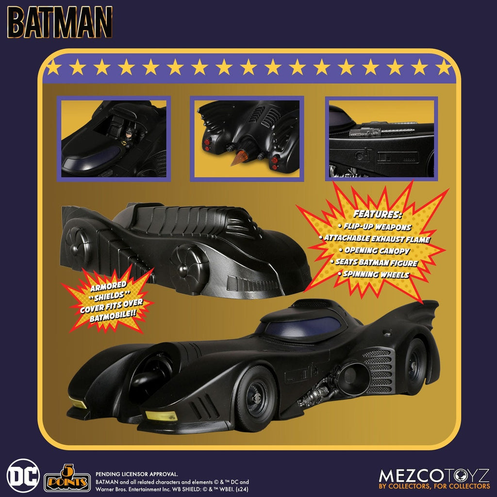 Immagine del prodotto Batman (1989) veicolo Batmobile 5 Points