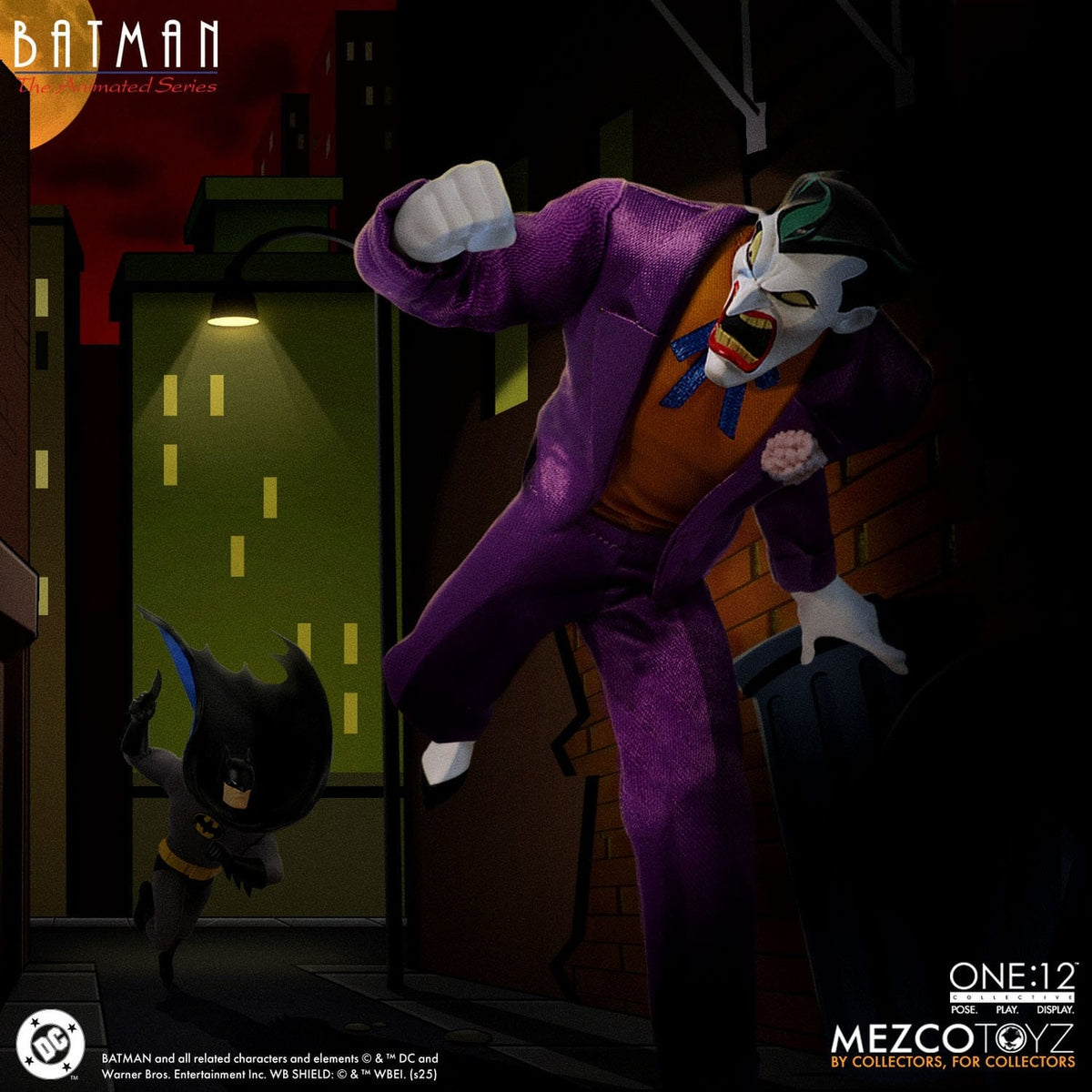 Image produit Batman: The Animated Series Figurine articulée 1/12 Le Joker 17 cm