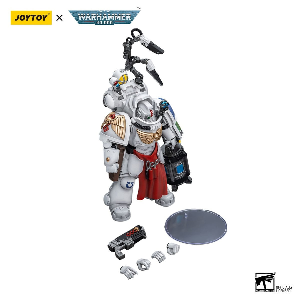 Image produit Warhammer The Horus Heresy figurine articulée 1/18 Ultramarines Apothecary Biologis 12 cm
