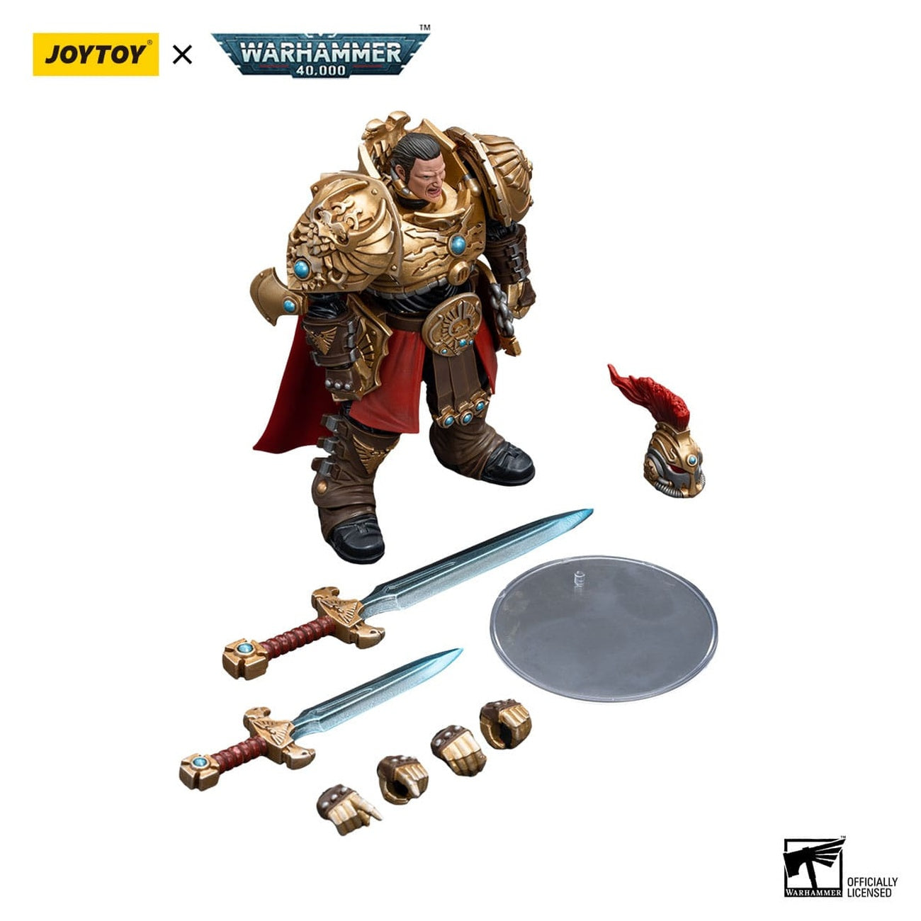 Produktbild Warhammer 40k Actionfigur 1/18 Adeptus Custodes Blade Champion 12 cm