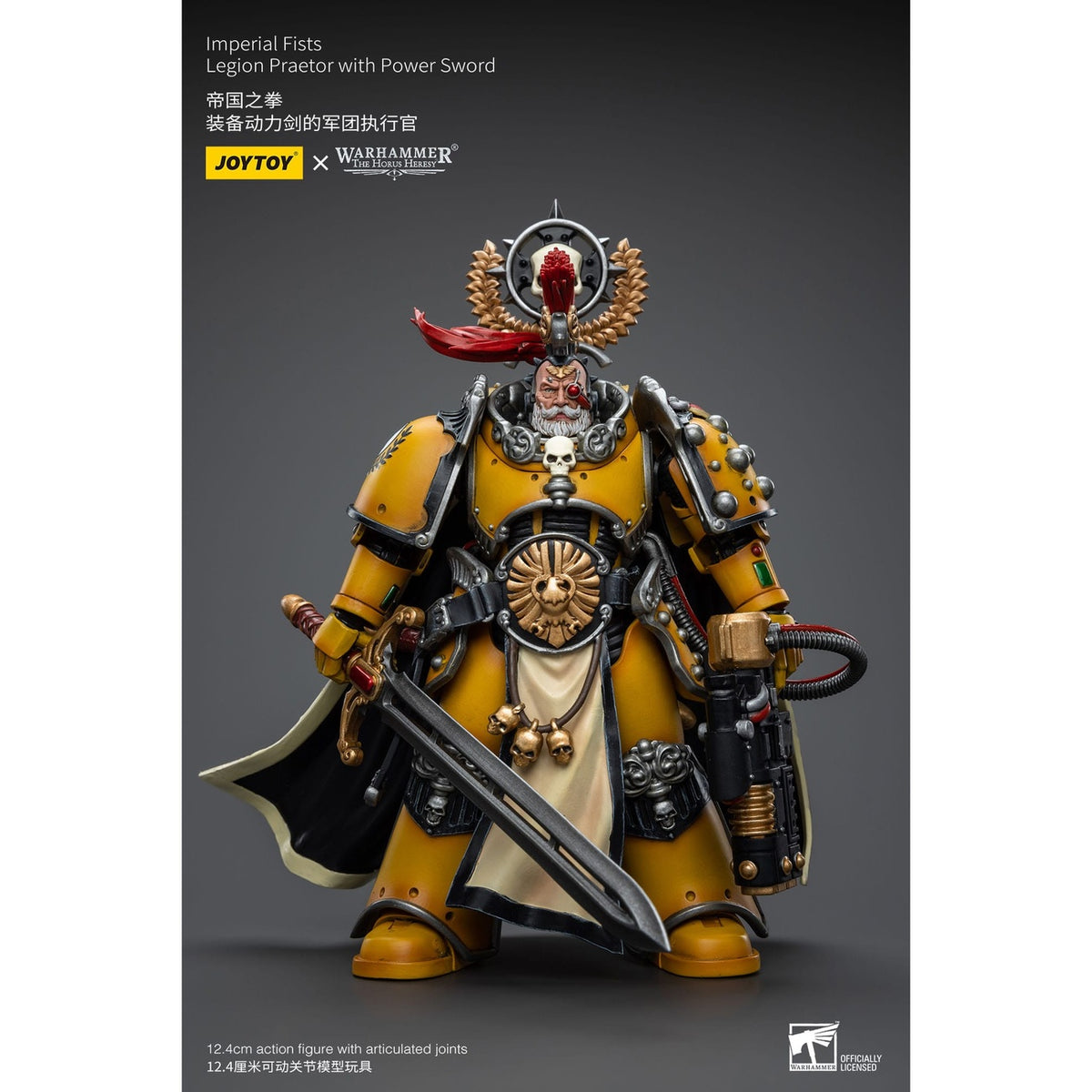 Immagine del prodotto Warhammer The Horus Heresy Action figure 1/18 Imperial Fists Legion Praetor with Power Sword 12 cm