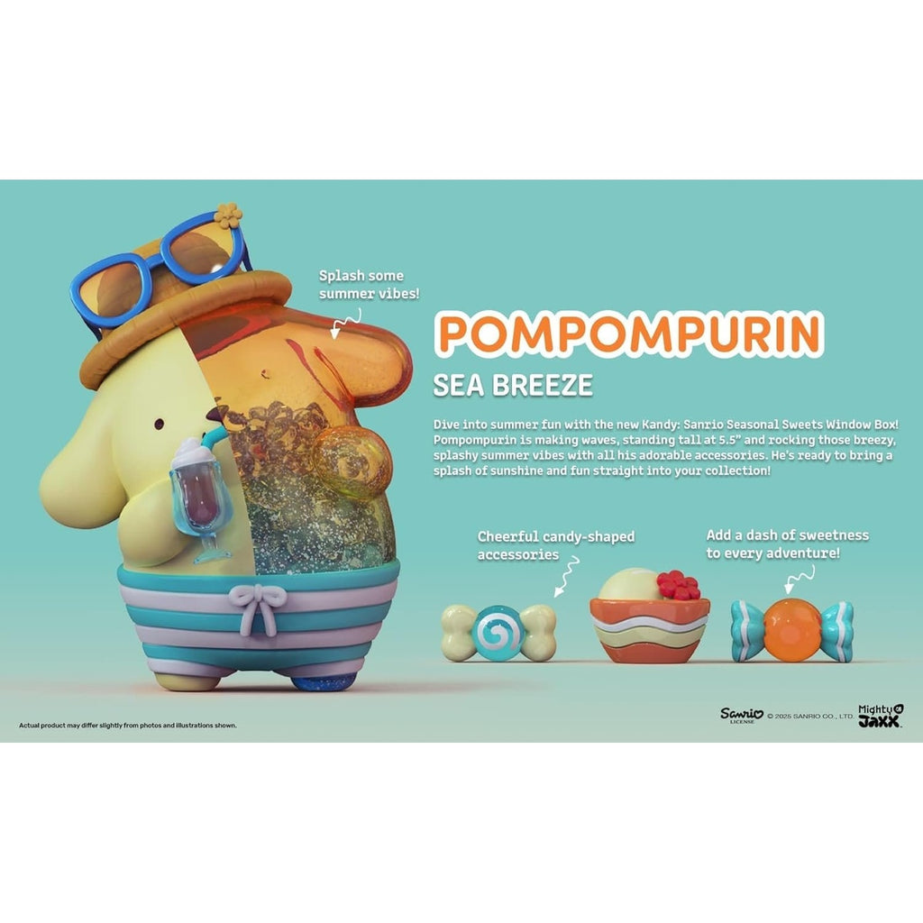Image produit Sanrio Kandy Pompompurin Sea Breeze Series 15 cm
