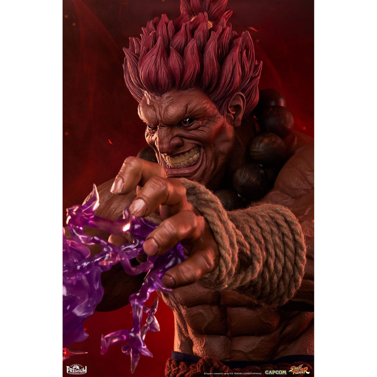 Image produit Street Fighter Statue 1/2 Akuma 107 cm
