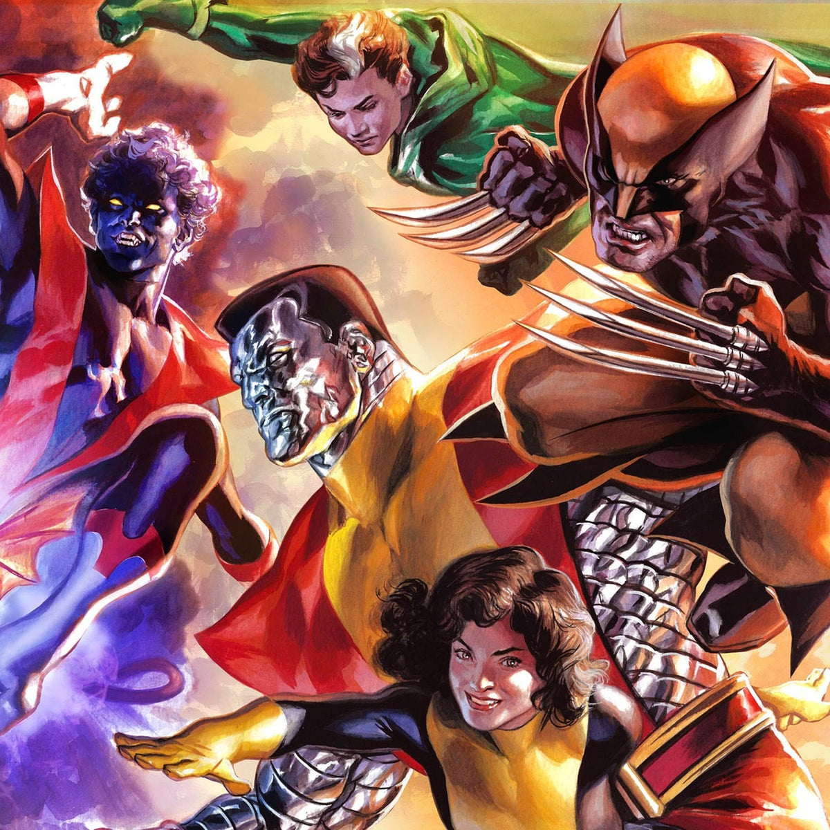 Produktbild Marvel X-Men Kunstdruck The X-Men by Felipe Massafera 46 x 66 cm - ungerahmt