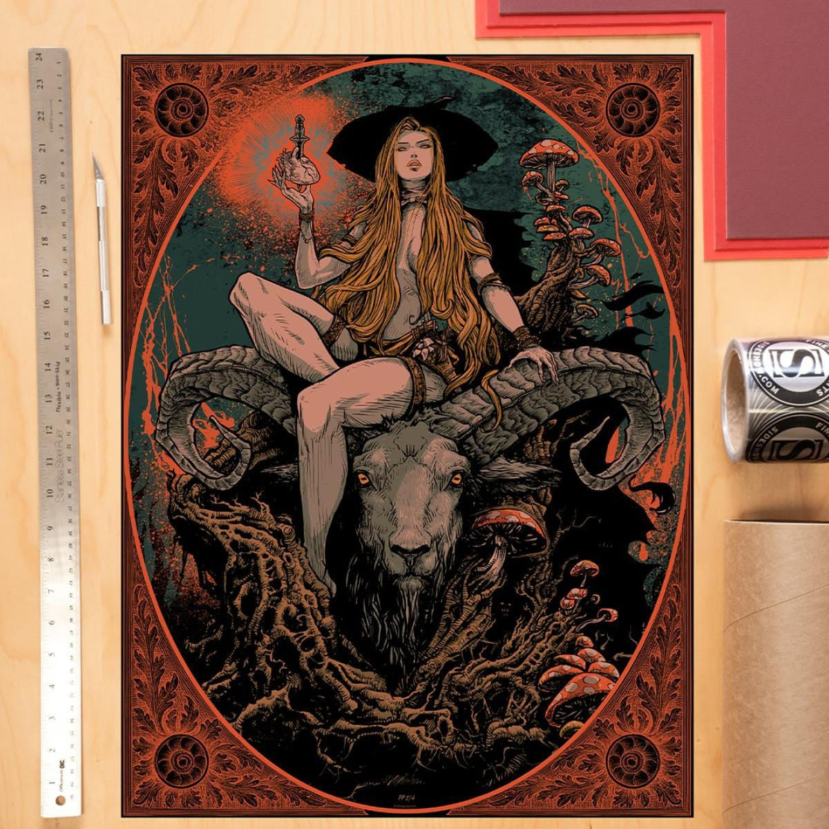 Immagine del prodotto Sideshow Originals stampa d’arte The Witch of the Woods 61 x 46 cm – senza cornice