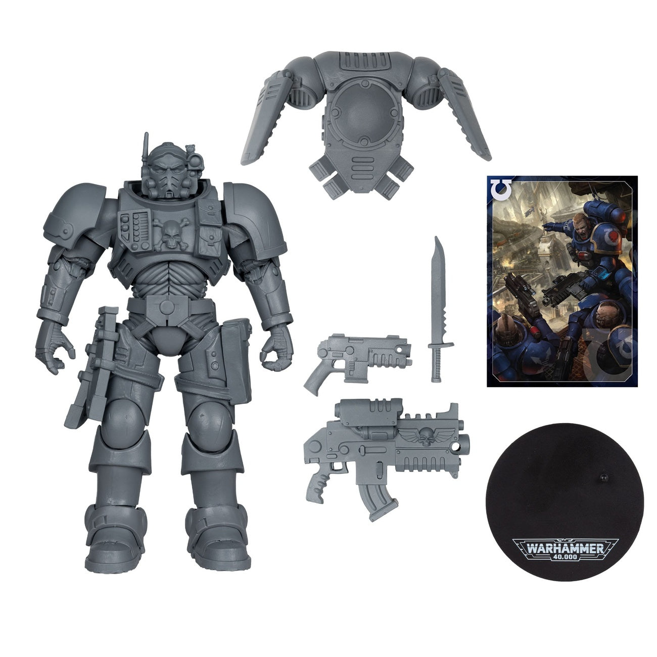 Image produit Warhammer 40,000 Figurine articulée Lieutenant en armure Phobos (Ultramarines) (Artist Proof) 18 cm