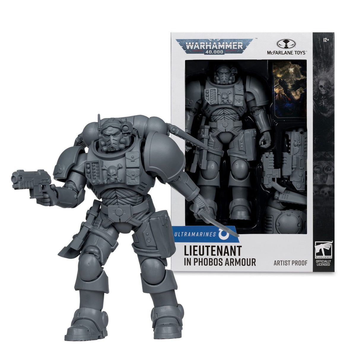 Image produit Warhammer 40,000 Figurine articulée Lieutenant en armure Phobos (Ultramarines) (Artist Proof) 18 cm