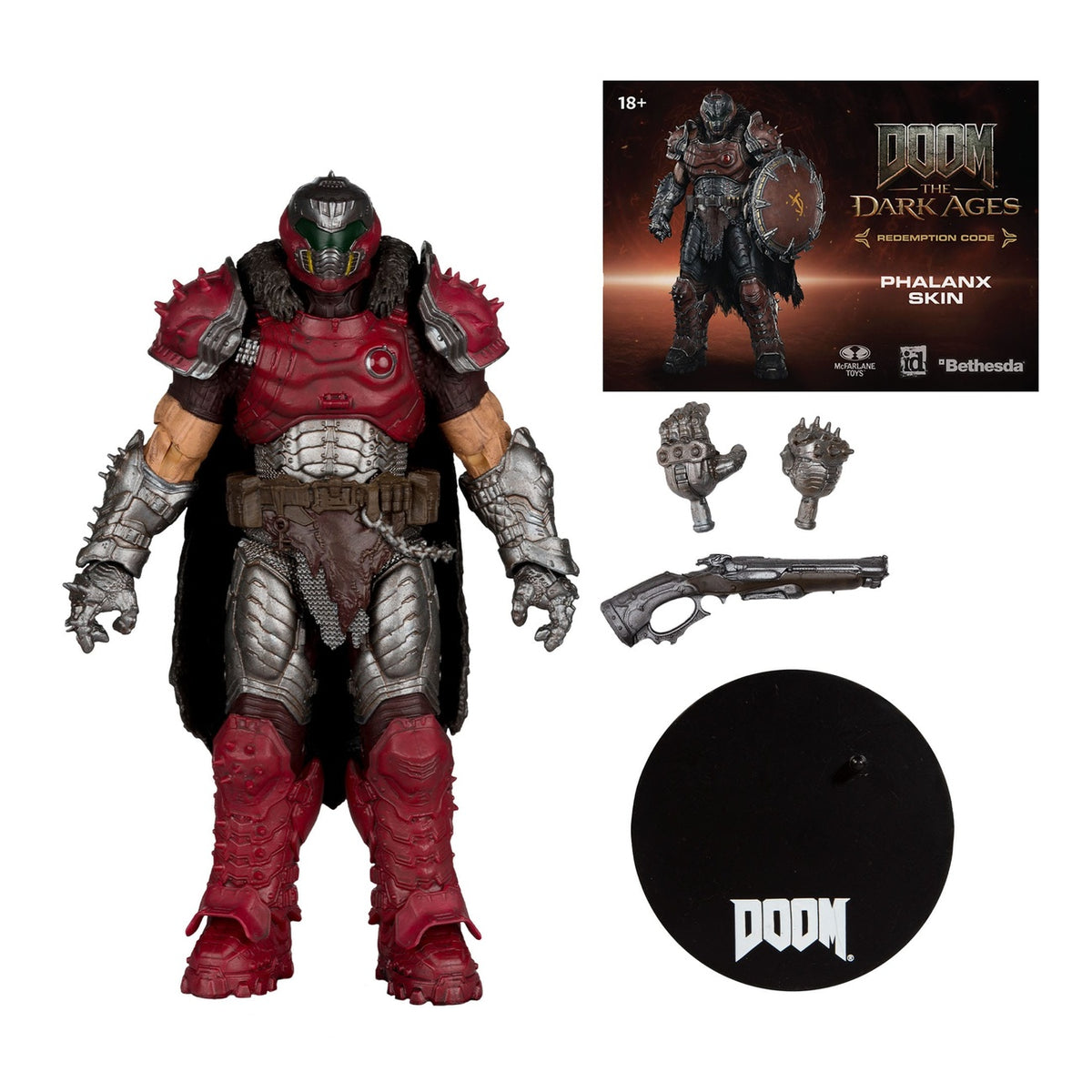 Immagine del prodotto Doom: The Dark Ages Action figure Doom Slayer (Phalanx Skin) 18 cm