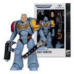 Image produit Warhammer 40,000 Figurine articulée Grey Hunter (Space Wolves) 18 cm
