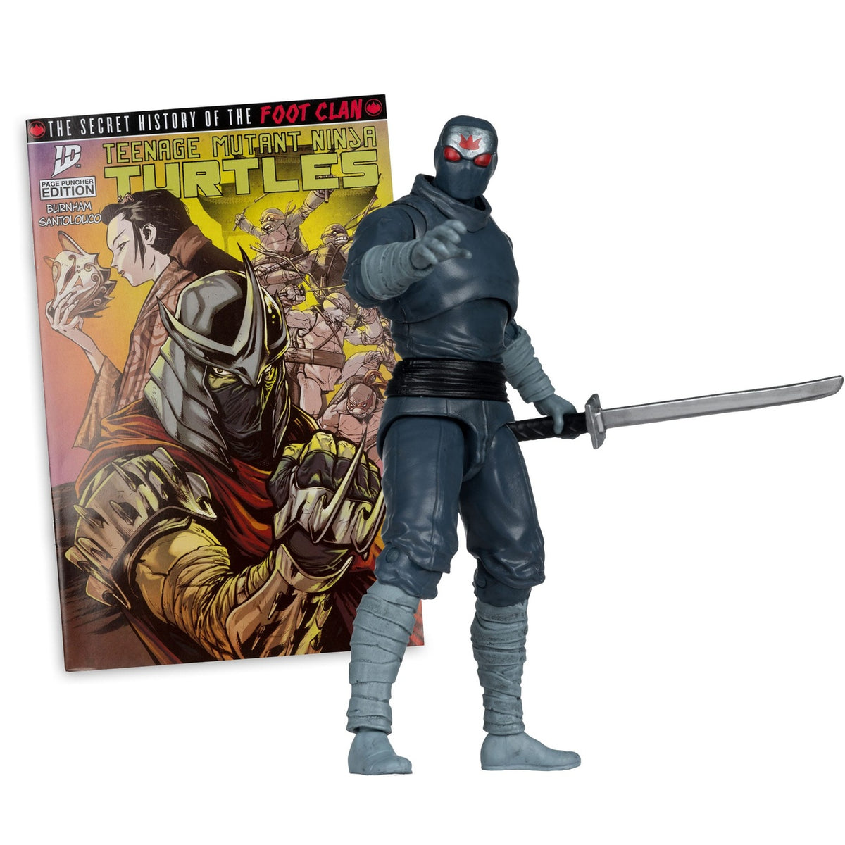 Image produit Teenage Mutant Ninja Turtles Page Punchers figurine articulée Foot Soldier 14 cm
