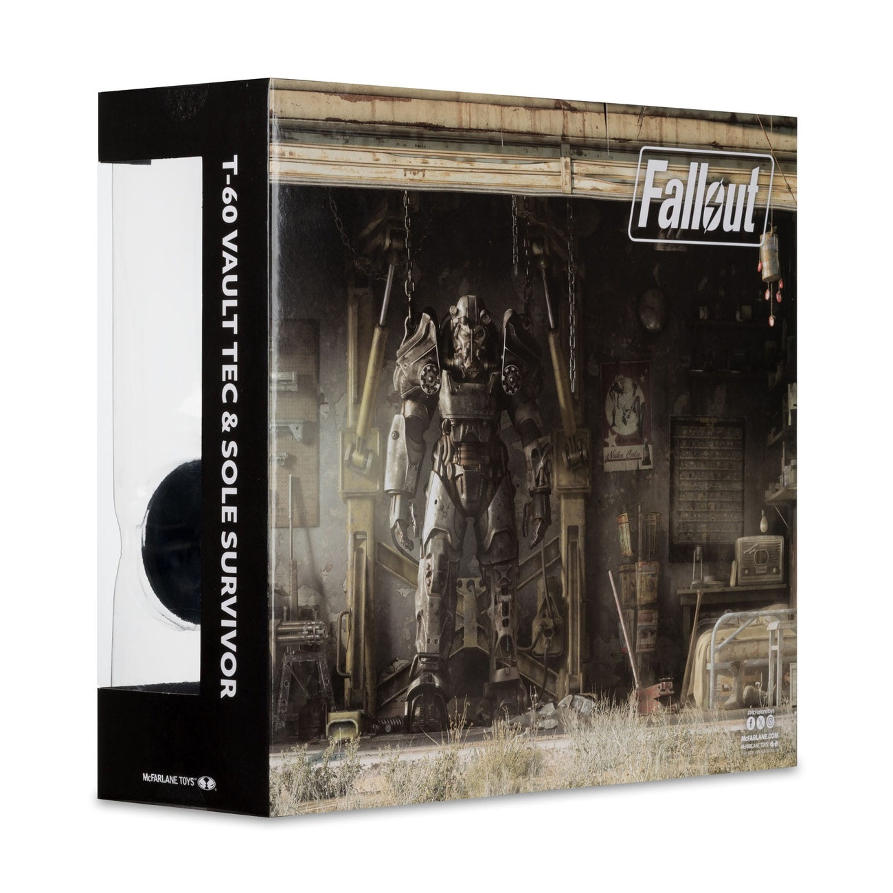 Produktbild Fallout 4 Statuen 2er-Pack T-60 Vault Tec & Sole Survivor 18 cm