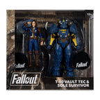 Produktbild Fallout 4 Statuen 2er-Pack T-60 Vault Tec & Sole Survivor 18 cm