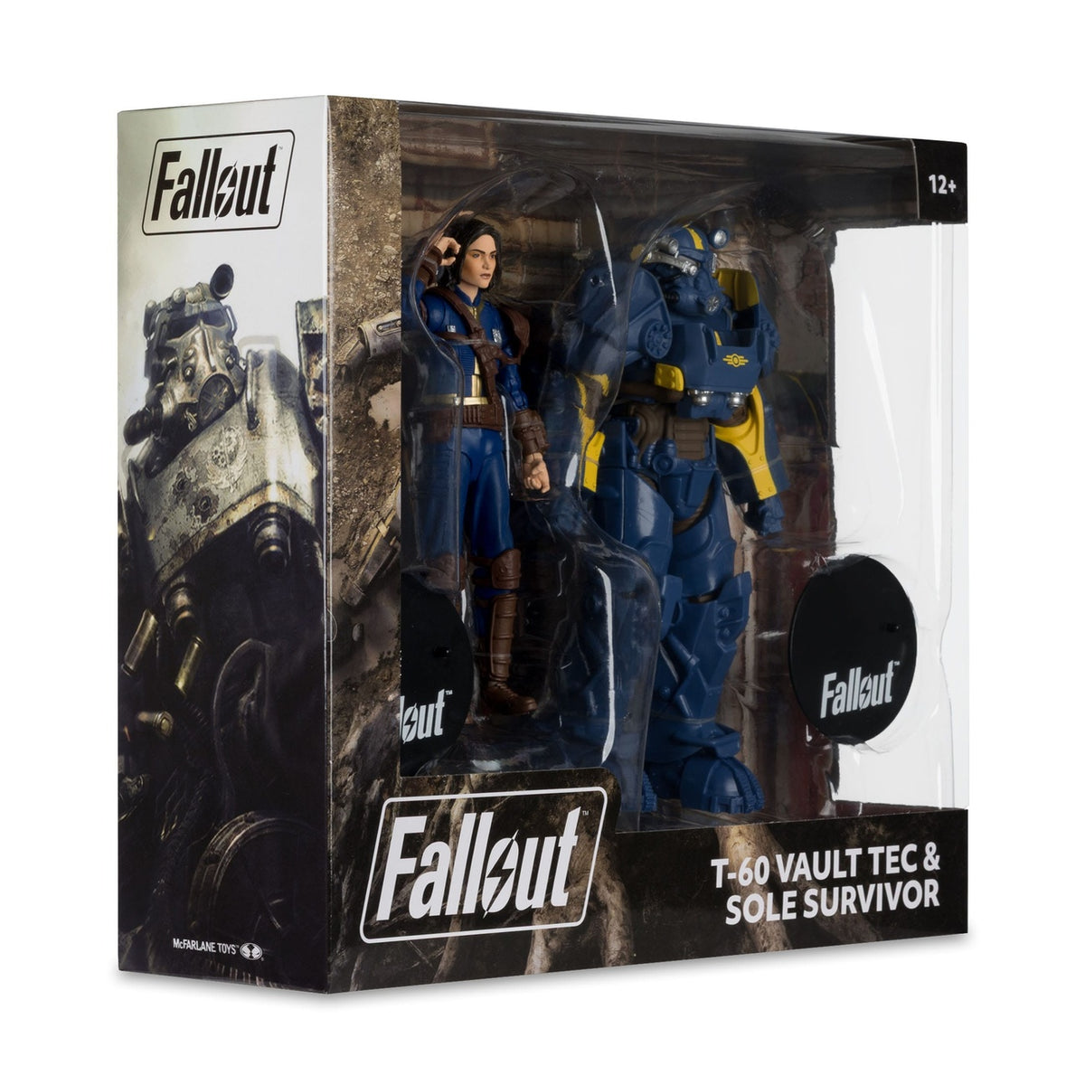 Produktbild Fallout 4 Statuen 2er-Pack T-60 Vault Tec & Sole Survivor 18 cm