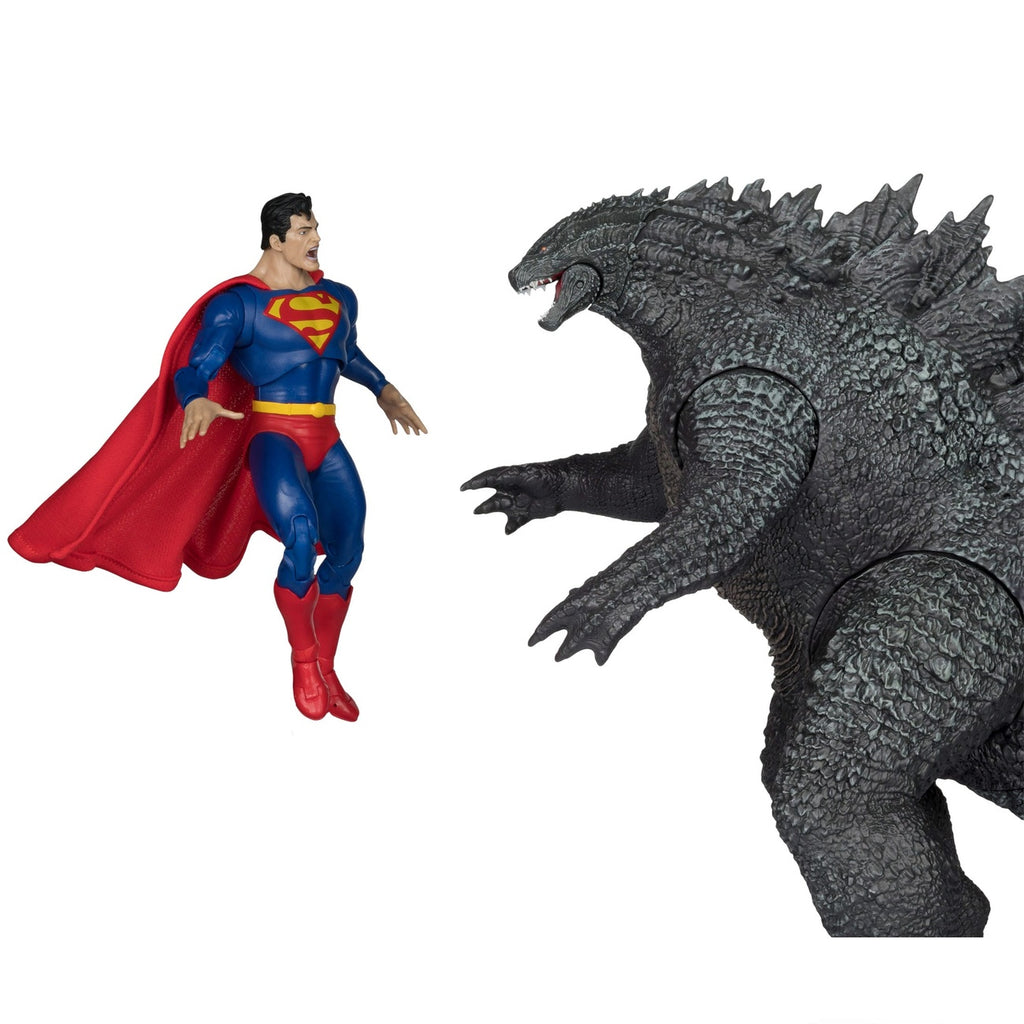 Immagine del prodotto DC Justice League Monsterverse DC Multiverse set di 2 action figure Superman vs Godzilla 30 cm