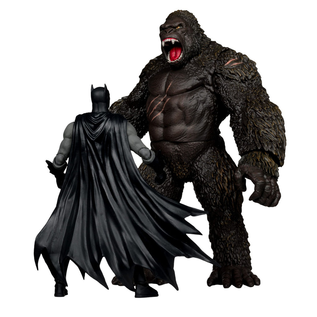 Produktbild DC Justice League Monsterverse DC Multiverse Actionfiguren 2er-Pack Batman & Kong 29 cm