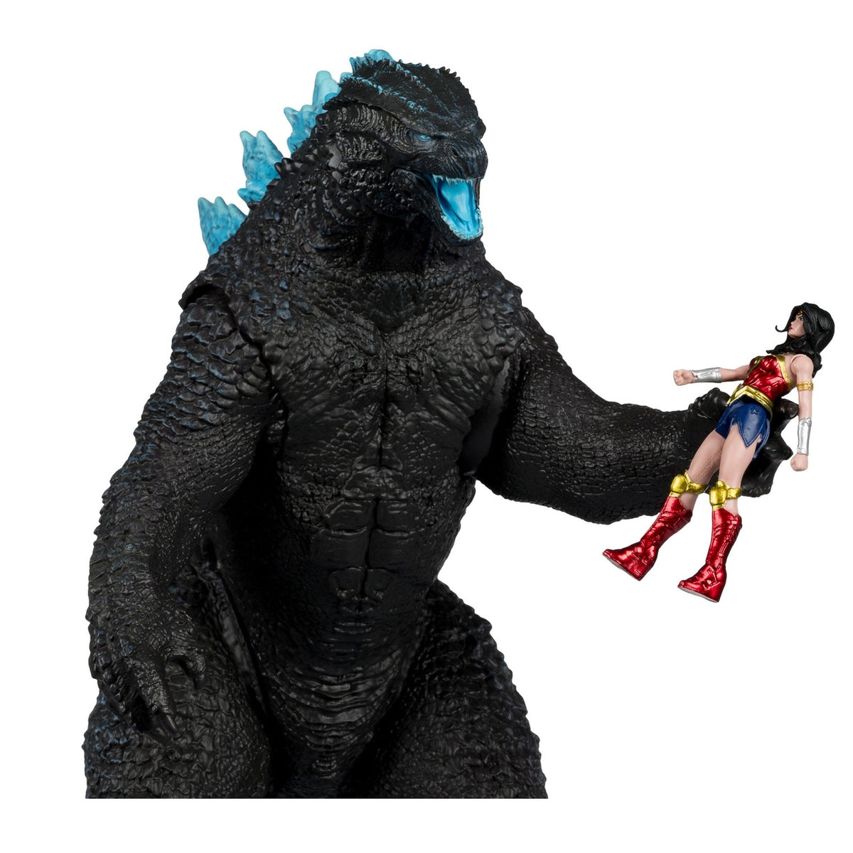 Immagine del prodotto DC Justice League Monsterverse DC Multiverse Set di action figure 2-pack Wonder Woman vs Atomic Blast Godzilla 18 cm