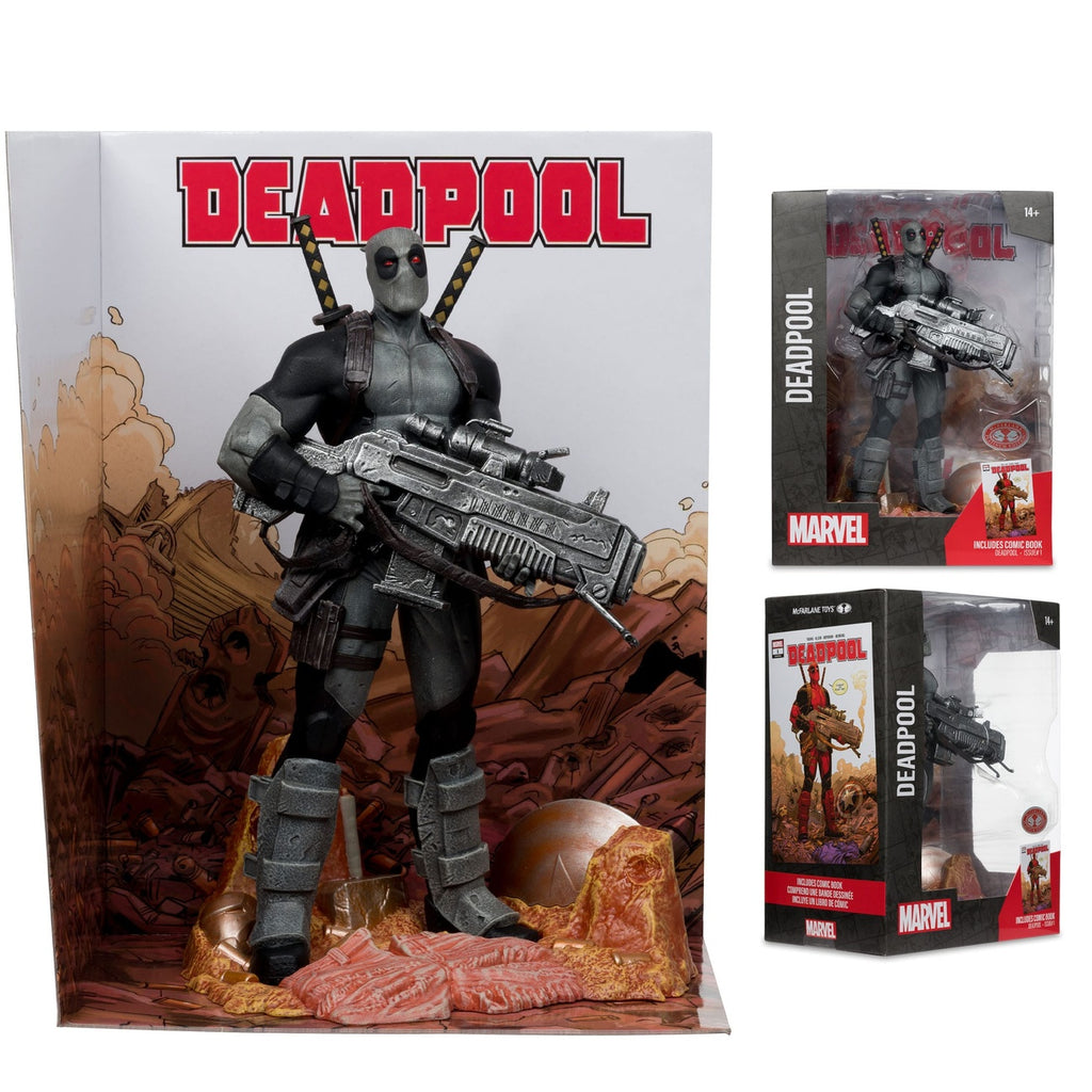 Image produit Marvel Collection Statue PVC 1/6 Deadpool (Deadpool n°1) (Grey Suit Chase) 27 cm