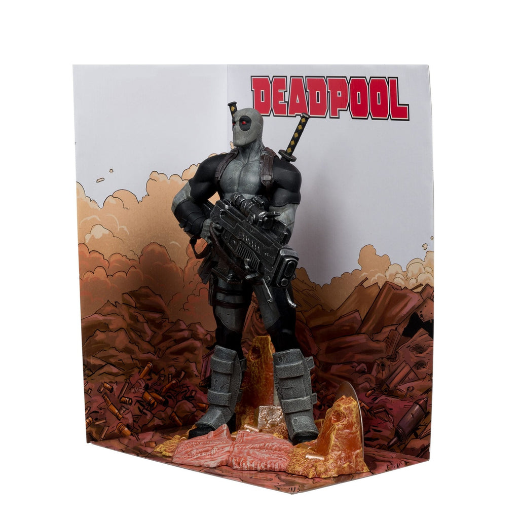 Image produit Marvel Collection Statue PVC 1/6 Deadpool (Deadpool n°1) (Grey Suit Chase) 27 cm