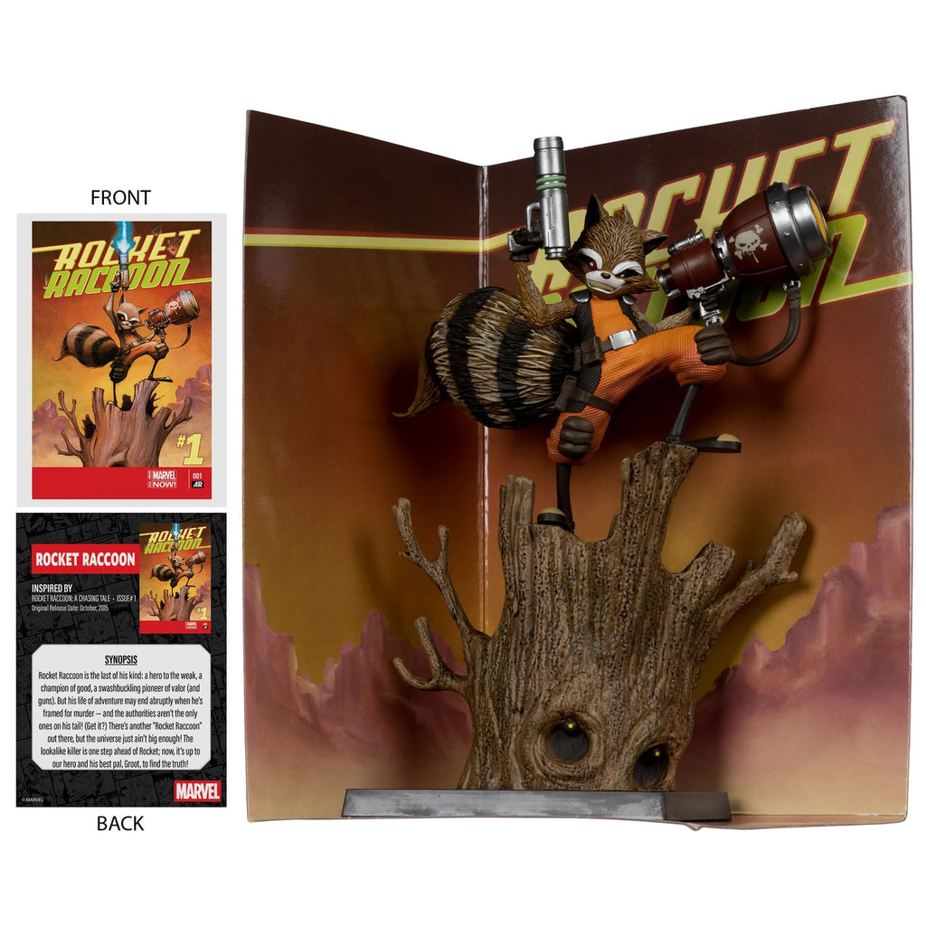 Image produit Marvel Collection Statue PVC 1/6 Rocket Raccoon (Rocket Raccoon: A Chasing Tale #1) 18 cm