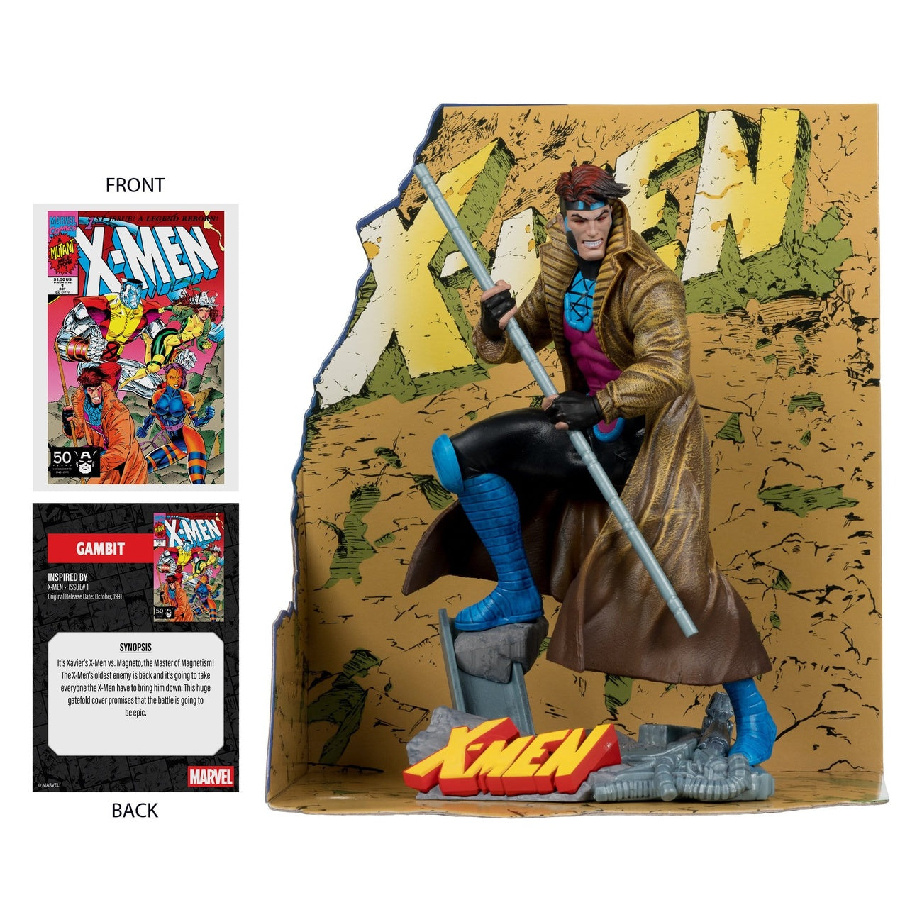 Image produit Marvel Collection Statue PVC 1/10 Gambit (X-Men #1) 18 cm