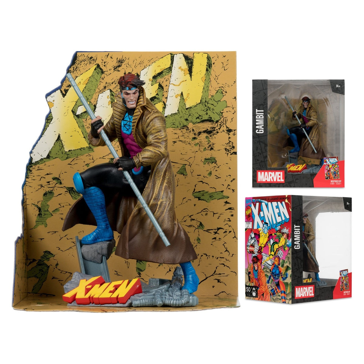 Image produit Marvel Collection Statue PVC 1/10 Gambit (X-Men #1) 18 cm