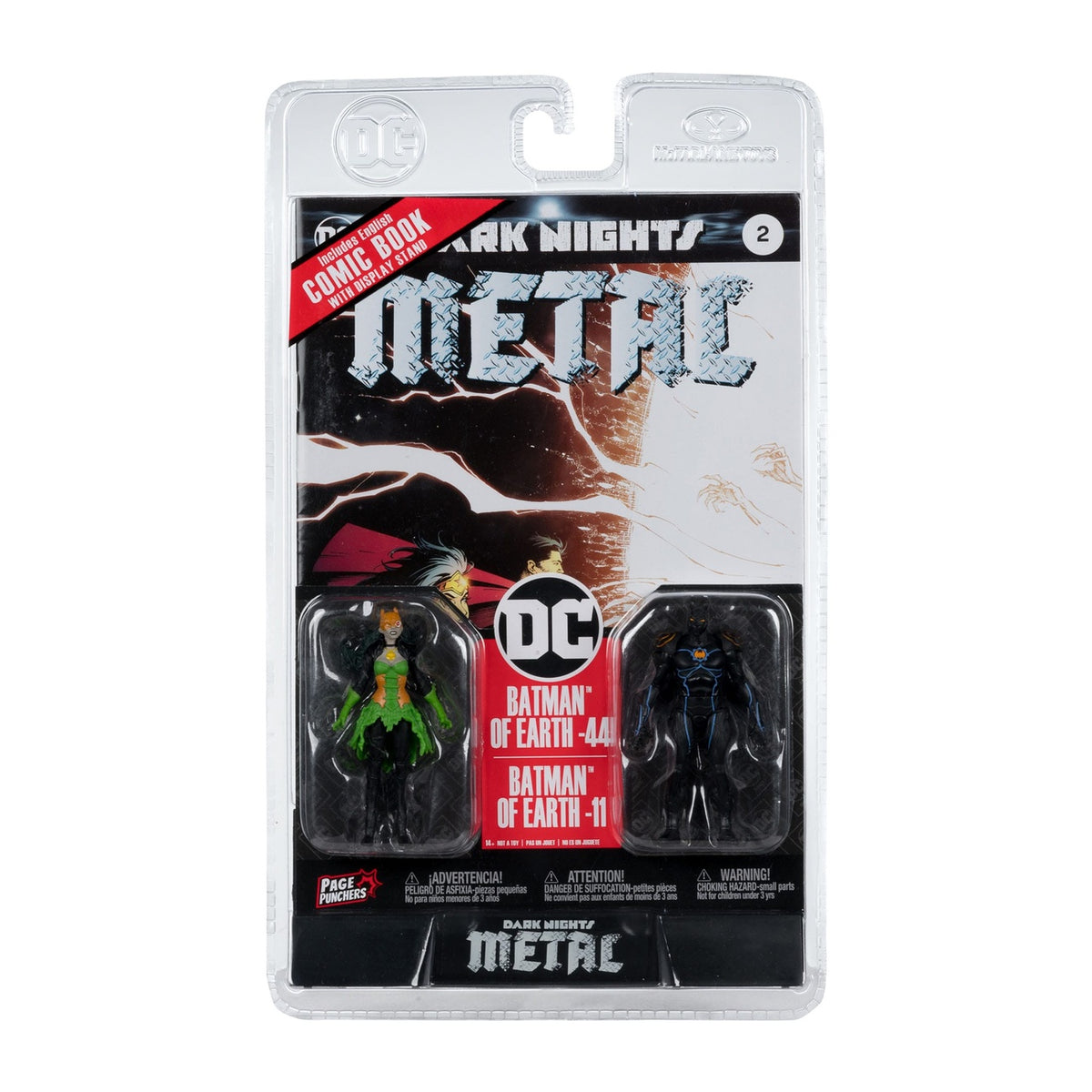 Immagine del prodotto DC Direct Page Punchers set di 2 action figure Batman of Earth-44 & Batman of Earth-11 (Dark Nights: Metal) 8 cm