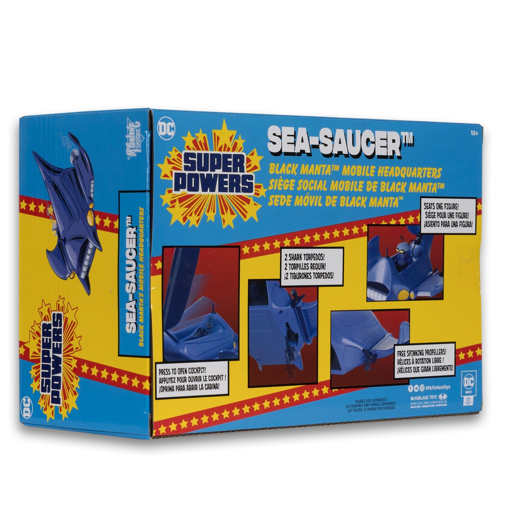 Immagine del prodotto DC Direct Super Powers Veicolo Black Manta Sea Saucer 10 cm