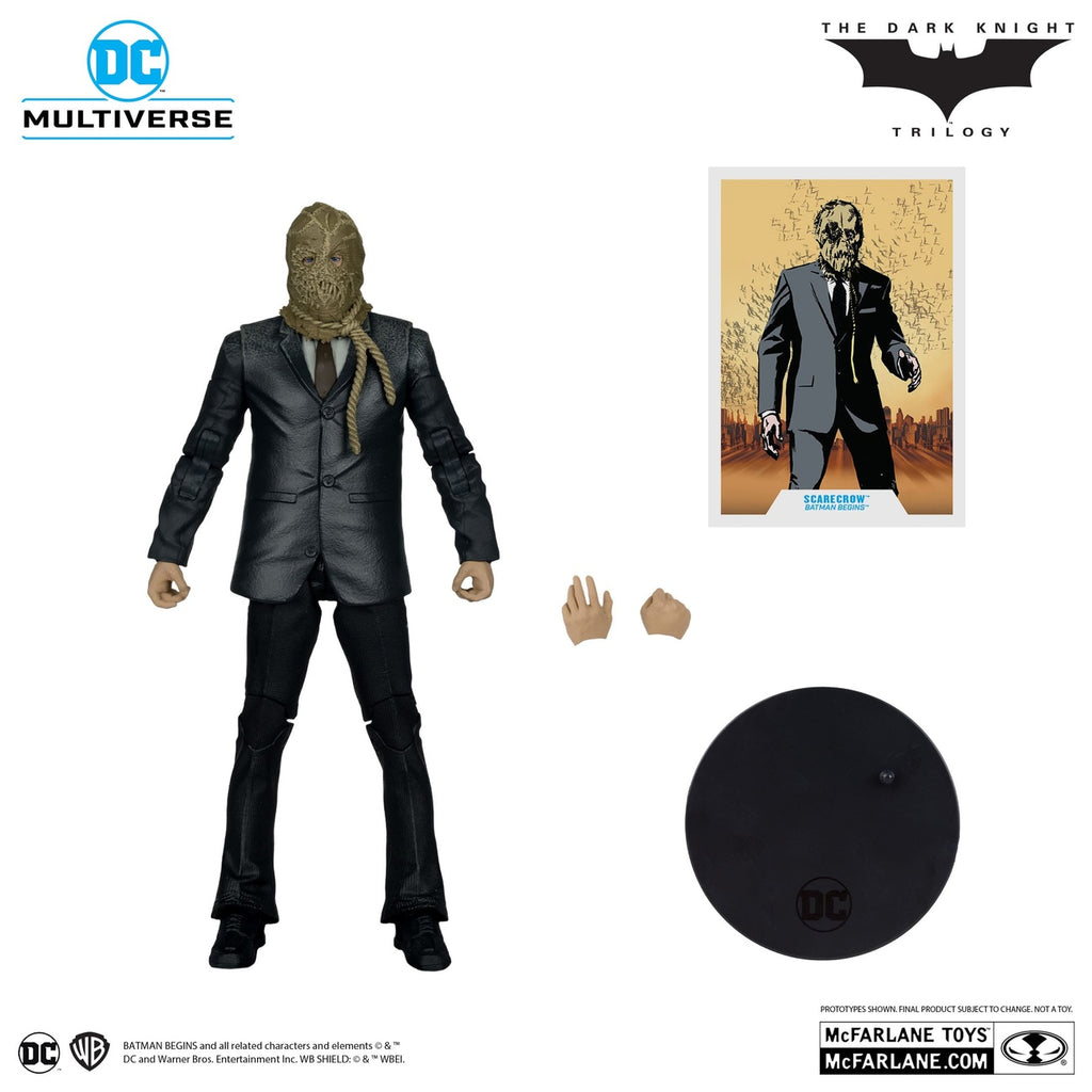 Image produit Batman Begins DC Multiverse Figurine articulée Épouvantail (Chase Version) 18 cm