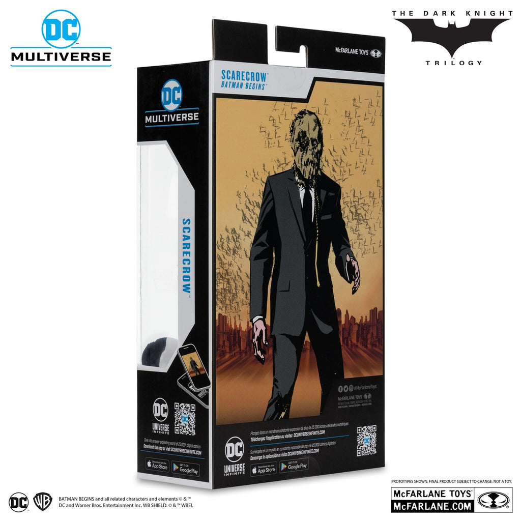 Image produit Batman Begins DC Multiverse Figurine articulée Épouvantail (Chase Version) 18 cm