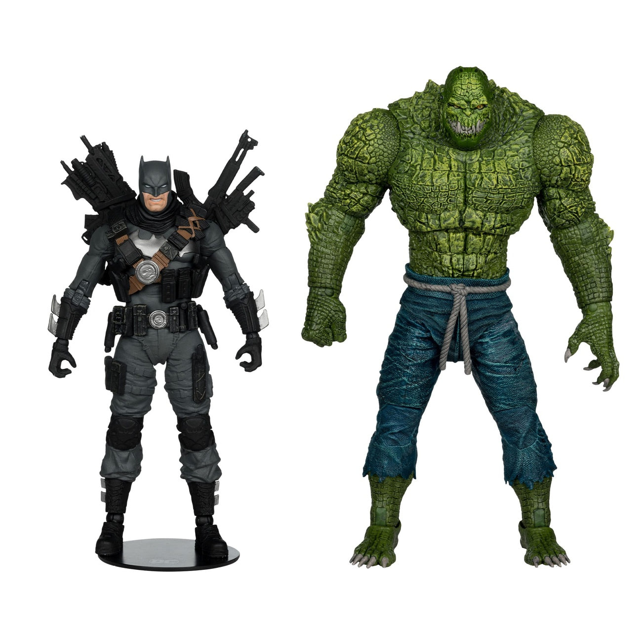 Image produit DC Multiverse McFarlane Collector Edition figurines articulées pack de 2 #03 Batman vs Killer Croc 18 cm