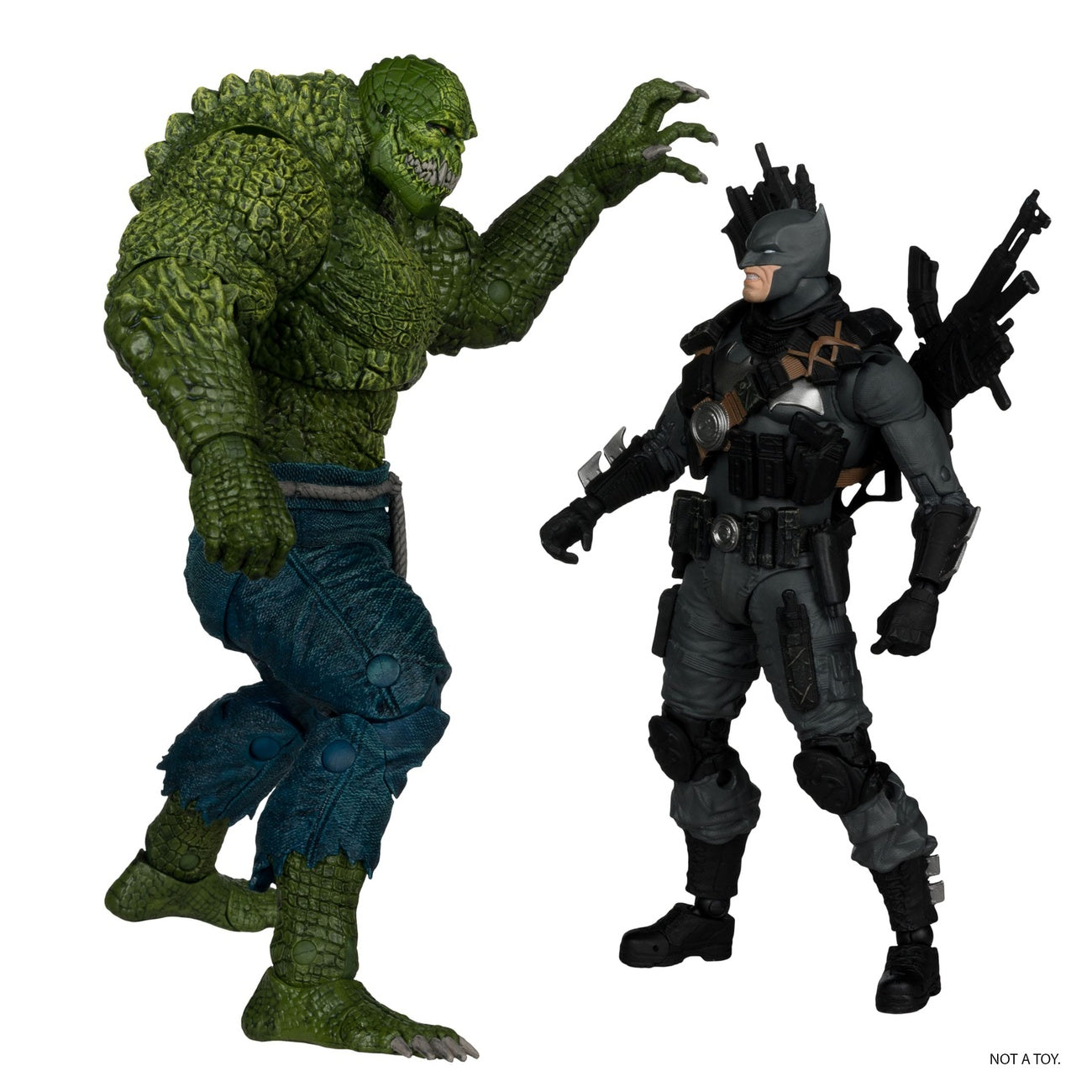 Image produit DC Multiverse McFarlane Collector Edition figurines articulées pack de 2 #03 Batman vs Killer Croc 18 cm