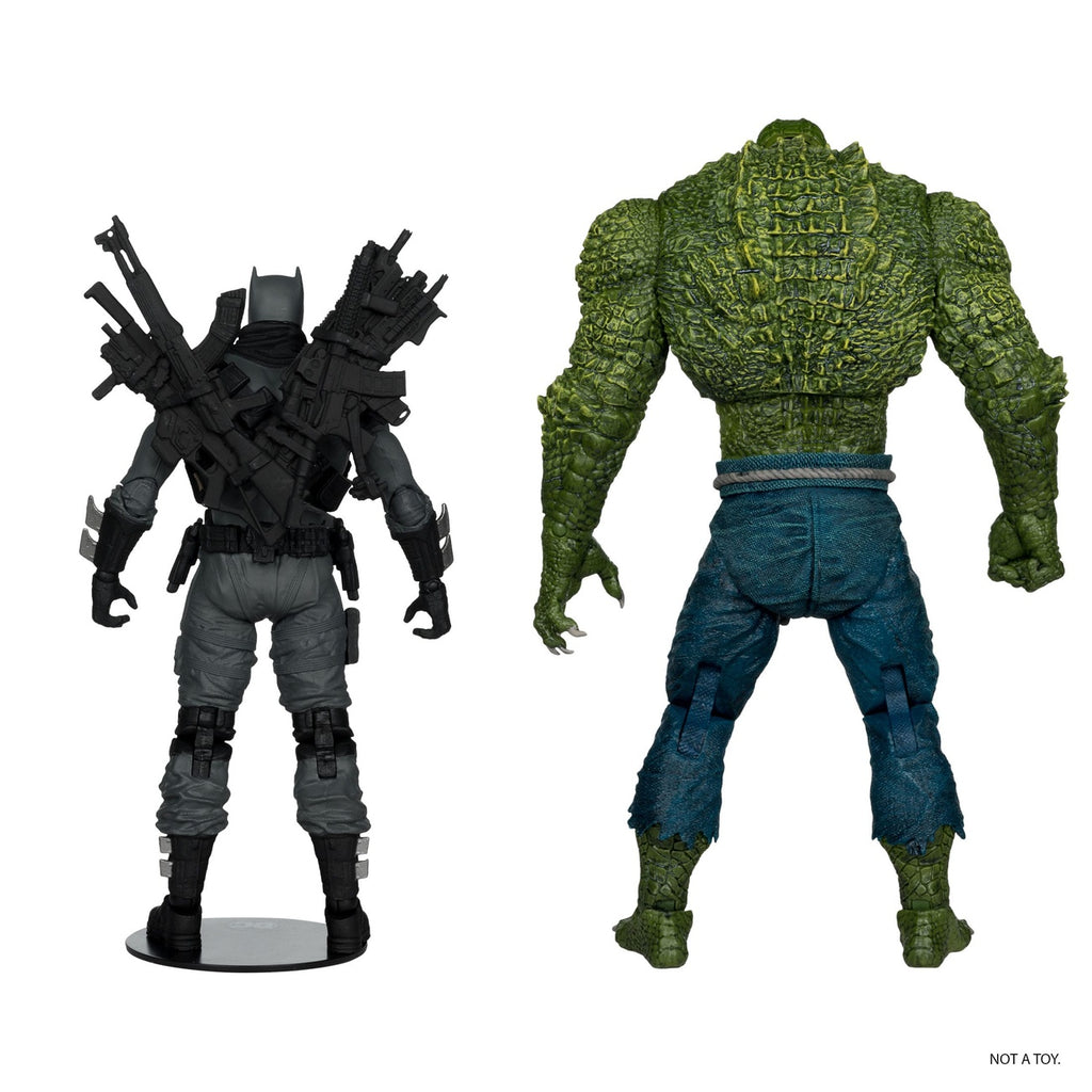 Image produit DC Multiverse McFarlane Collector Edition figurines articulées pack de 2 #03 Batman vs Killer Croc 18 cm