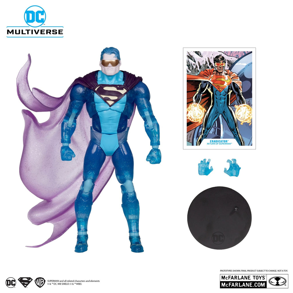 Immagine del prodotto Return of Superman action figure DC Multiverse Eradicator (Platinum Edition) 18 cm