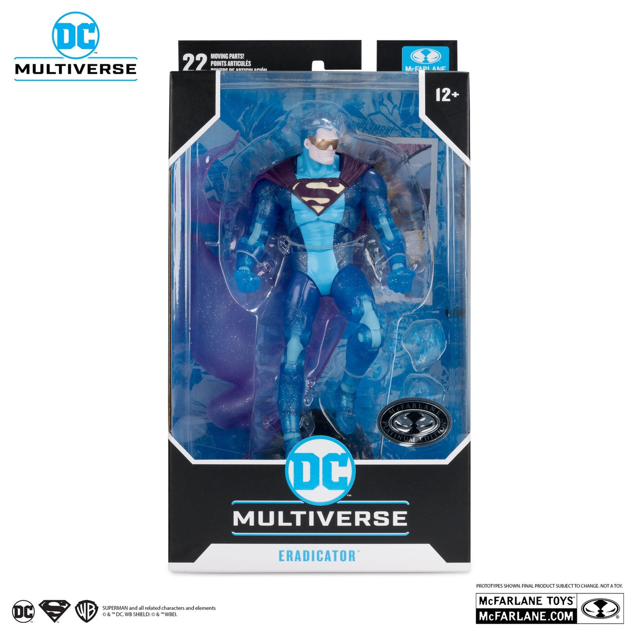 Immagine del prodotto Return of Superman action figure DC Multiverse Eradicator (Platinum Edition) 18 cm