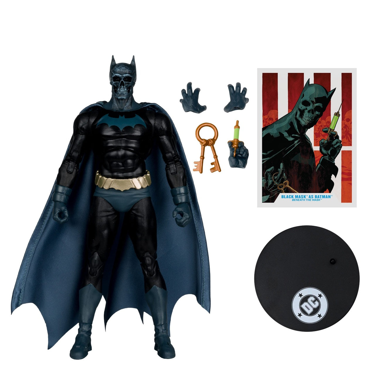 Image produit Figurine DC Multiverse Black Mask as Batman (Beneath the Mask) 18 cm