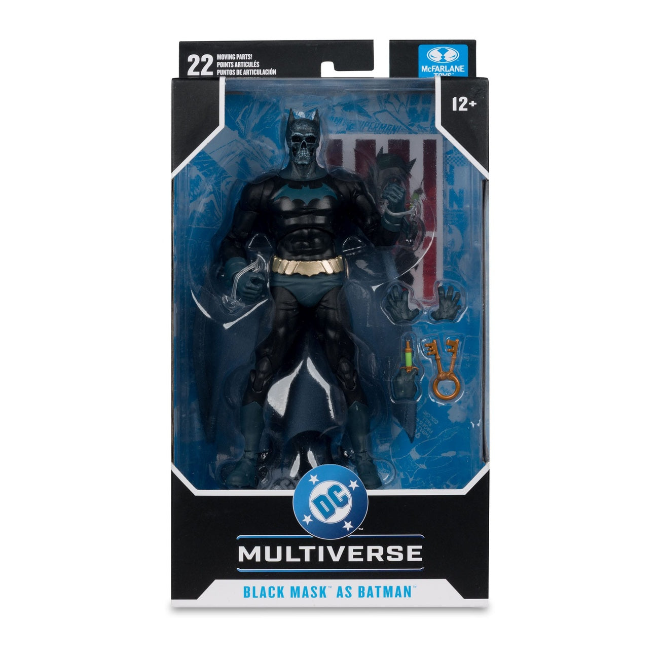 Image produit Figurine DC Multiverse Black Mask as Batman (Beneath the Mask) 18 cm