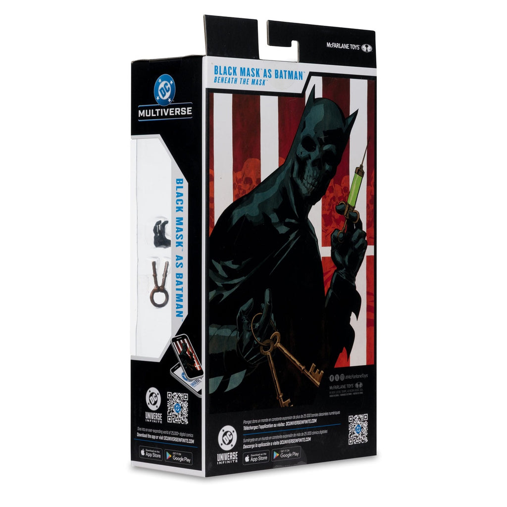 Image produit Figurine DC Multiverse Black Mask as Batman (Beneath the Mask) 18 cm