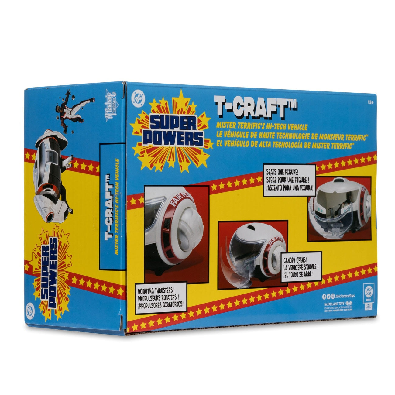 Immagine del prodotto Superman (2025) Action figure DC Direct Super Powers con veicolo Mr. Terrific & T-Craft