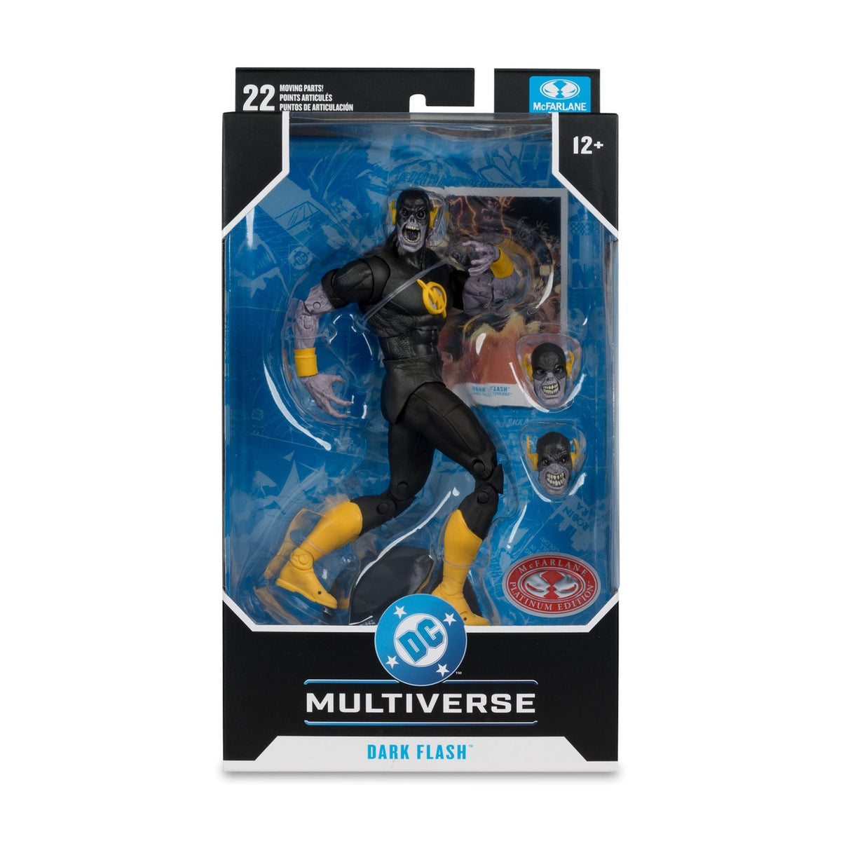Immagine del prodotto DC Comics DC Multiverse action figure Dark Flash (Dark Multiverse) (Red Platinum Edition) 18 cm