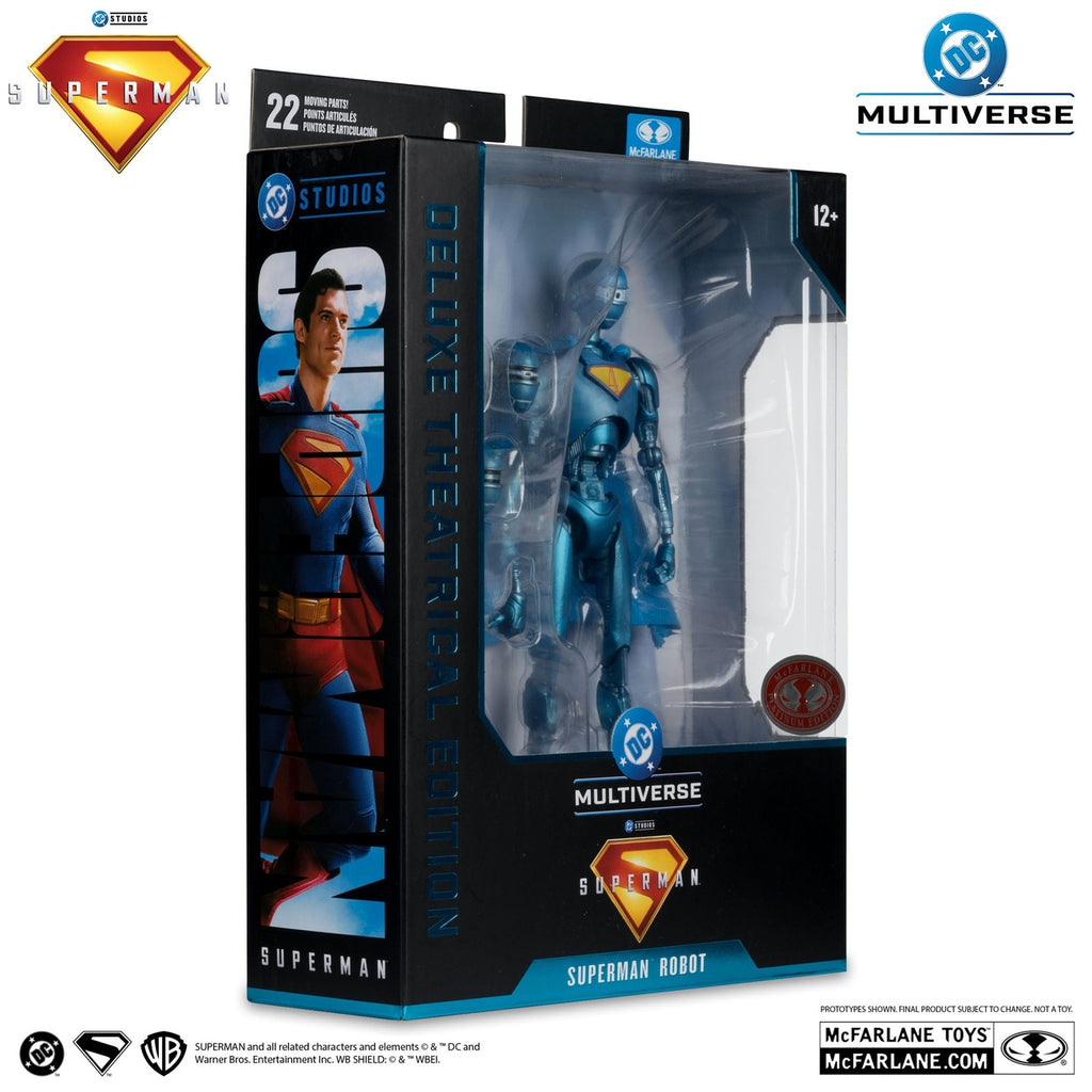 Immagine del prodotto Superman (2025) DC Multiverse action figure deluxe Superman Robot (Red Platinum Edition) 18 cm