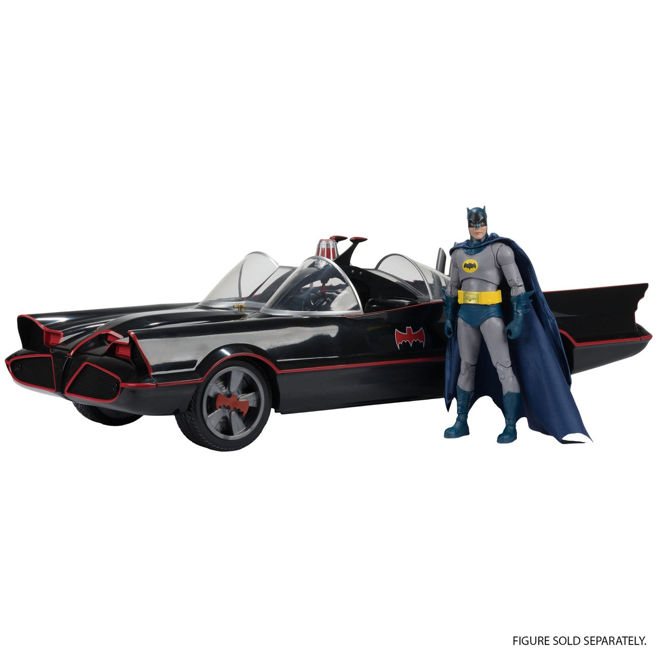 Produktbild Batman (1966) DC Multiverse Fahrzeug Batmobil 53 cm