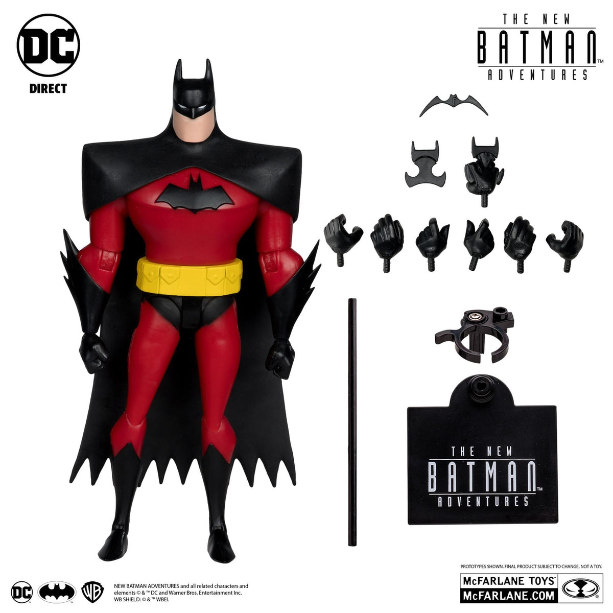 Image produit The New Batman Adventure DC Multiverse figurine d’action Batman (Silver) Platinum Edition 18 cm