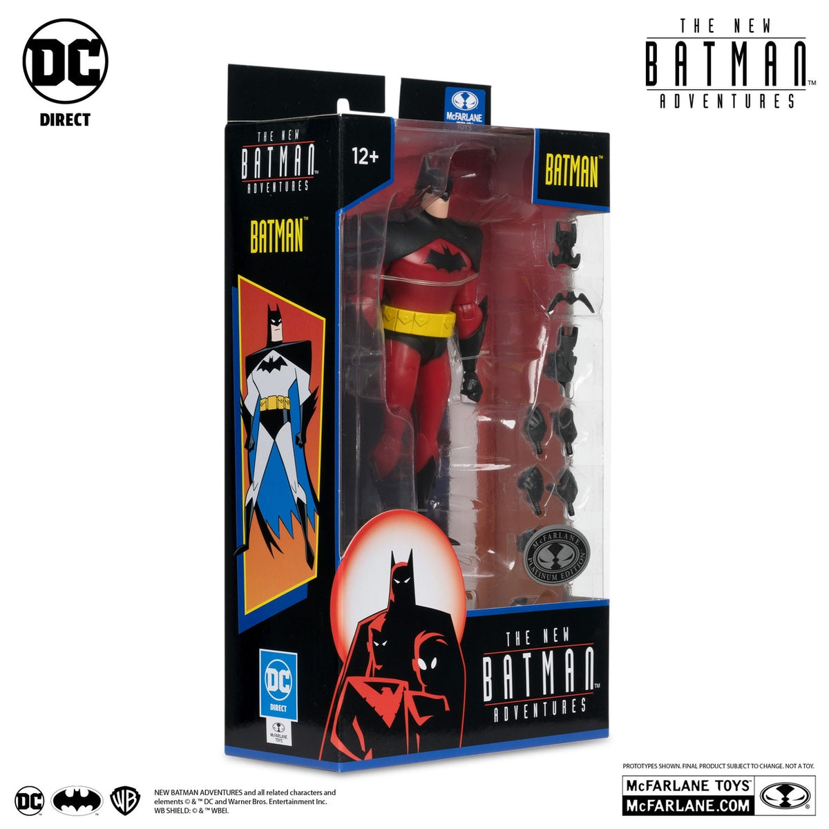 Image produit The New Batman Adventure DC Multiverse figurine d’action Batman (Silver) Platinum Edition 18 cm
