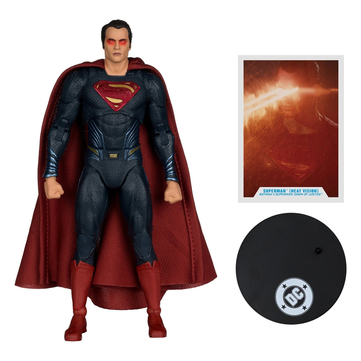 Produktbild Batman v Superman: Dawn of Justice (2016) DC Theatrical Edition Actionfigur Superman (Heat Vision) 19 cm