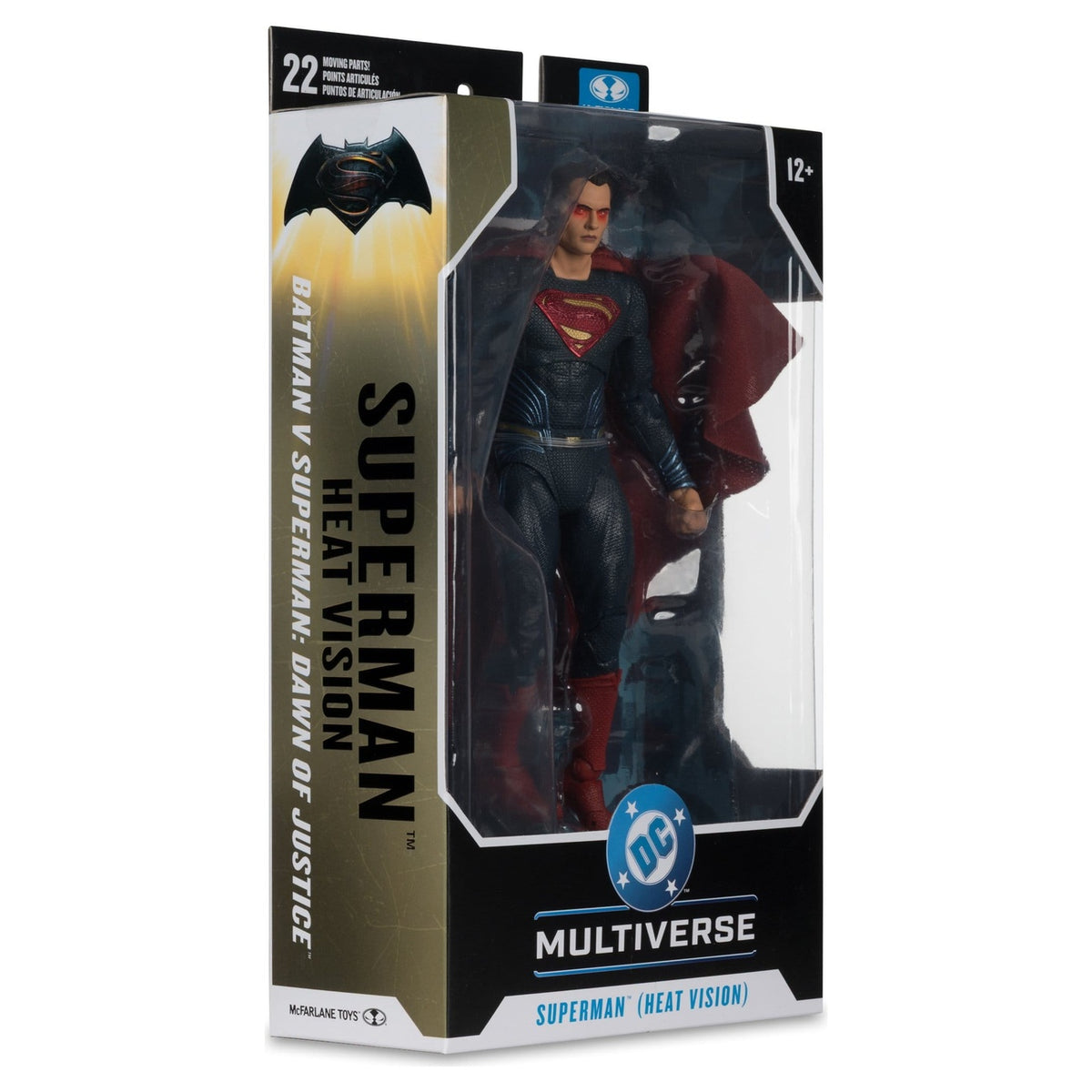 Immagine del prodotto Batman v Superman: Dawn of Justice (2016) Edizione Cinematografica DC Action Figure Superman (Heat Vision) 19 cm