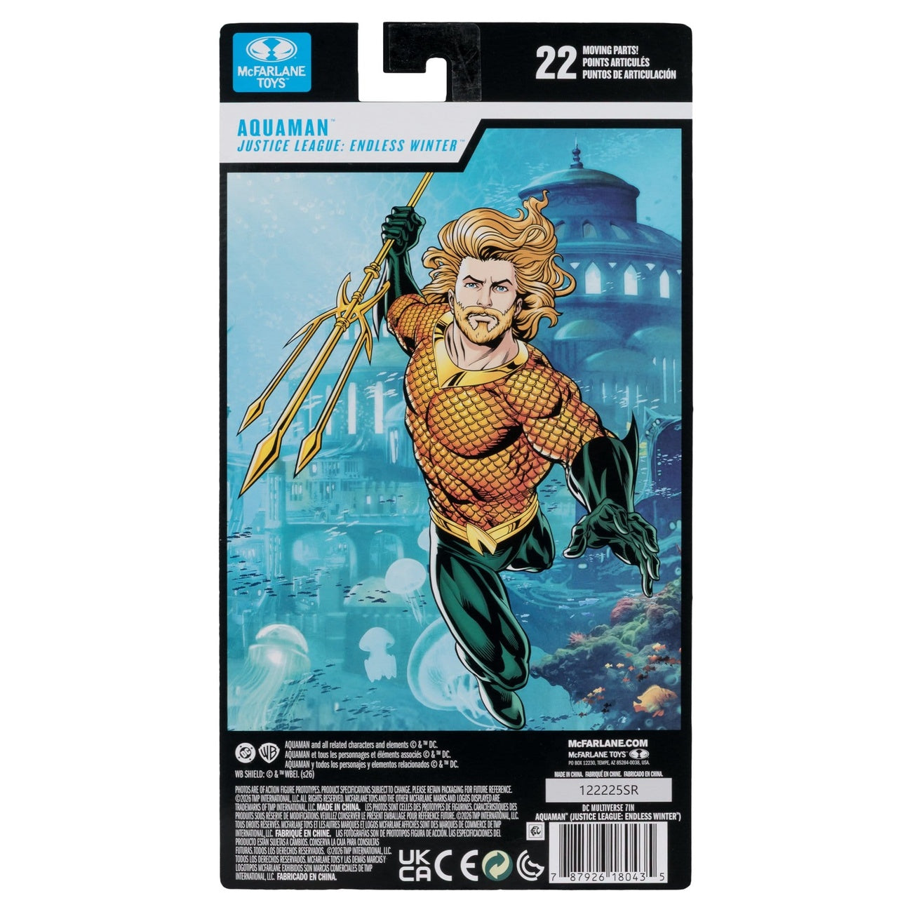 Produktbild DC Multiverse Actionfigur Aquaman (Endless Winter) (Blister Card) 18 cm